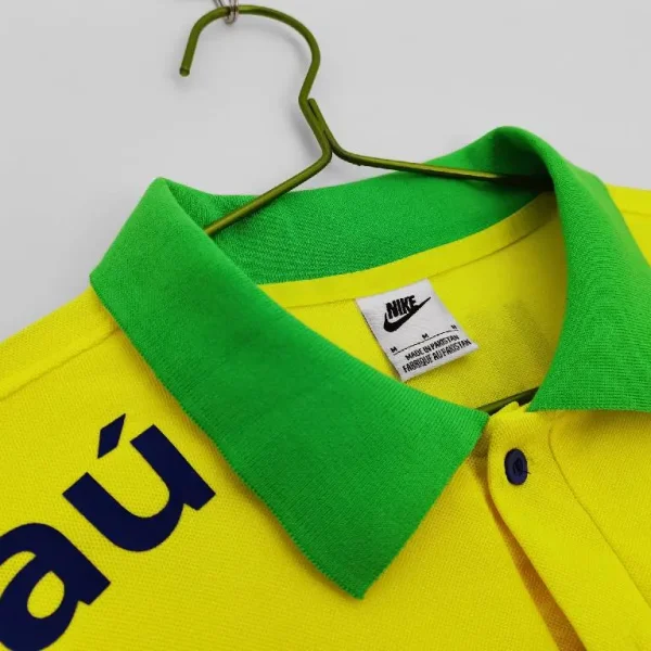 Brazil 2022 Polo Yellow Top For The  Season