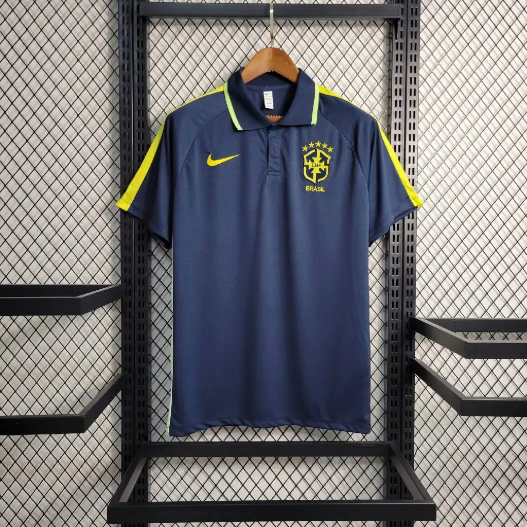 Brazil 2023/24 Royal Polo Jersey