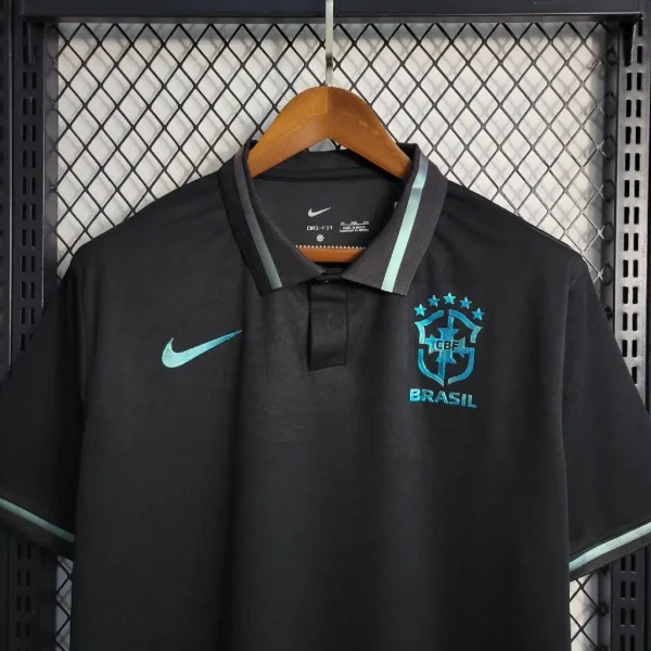 Brazil Black Polo Shirt