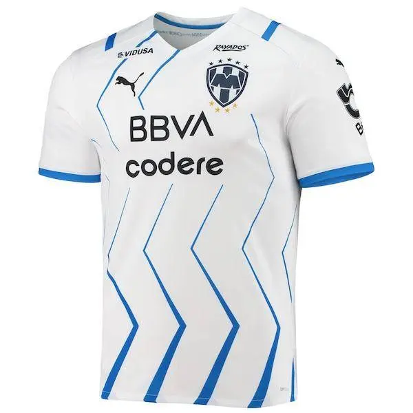 Cf Monterrey Puma 2021/22 Away Replica Jersey - White