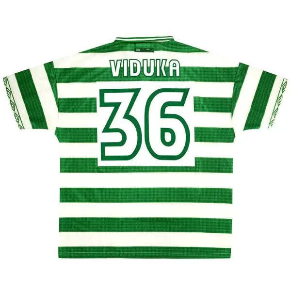 Celtic 1997/99 Home Viduka Retro Jersey