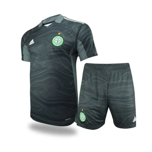Celtic 2021/22 Away Goalkeeper Kids Jersey And Shorts Kit