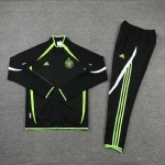 Celtic 2021-22 Teamgeist Jacket Tracksuit  Black