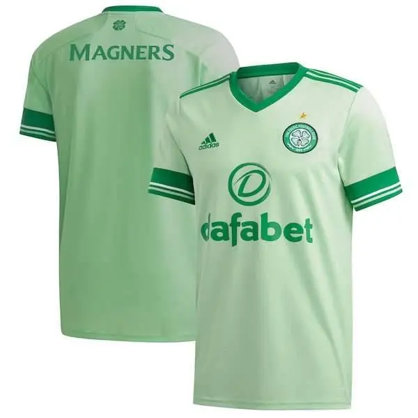 Celtic Adidas 2020/21 Away Replica Jersey - Green