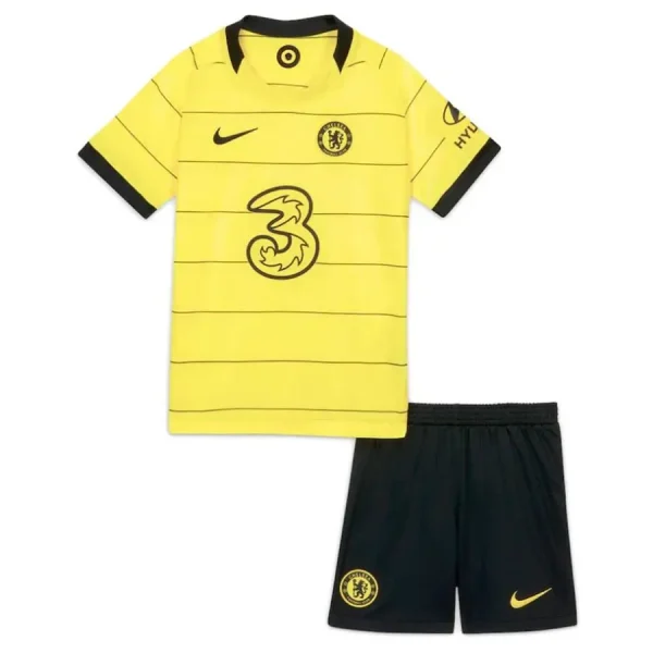 Chelsea 2021/22 Away Kids Jersey And Shorts Kit