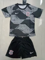 Corinthians 2021 Fourth Kids Jersey And Shorts Kit