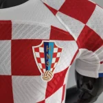 Croatia 2022 World Cup Home Player Version Jersey