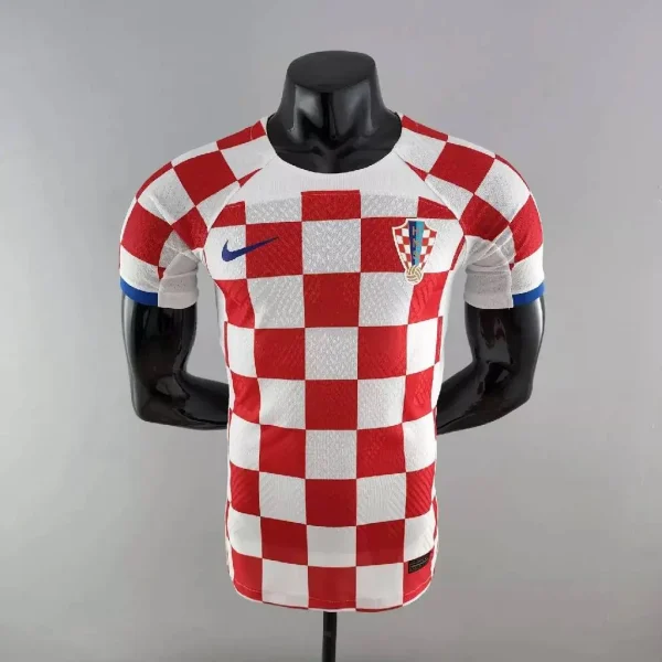 Croatia 2022 World Cup Home Player Version Jersey