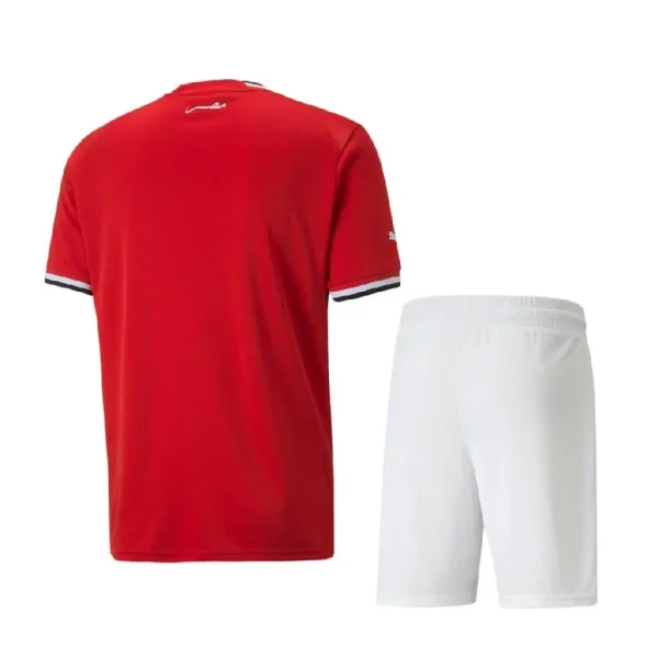Egypt 2022/23 Home Kids Jersey And Shorts Kit