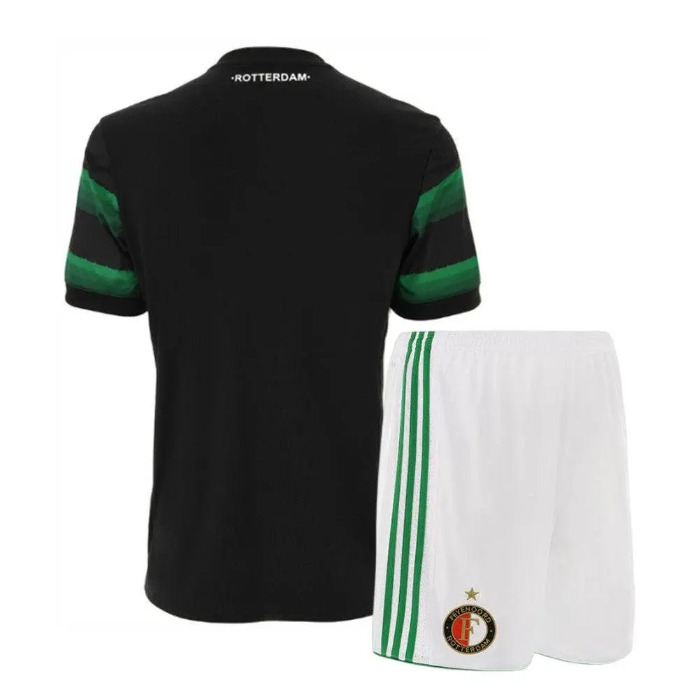 Feyenoord 2017/18 Away Kids Jersey And Shorts Kit