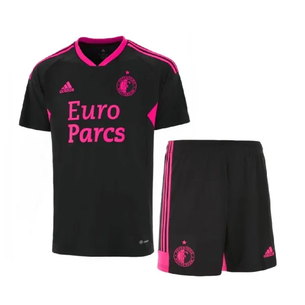 Feyenoord 2022/23 Third Kids Jersey And Shorts Kit