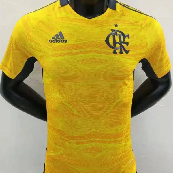 Flamengo 2021 Gk1 Goalkeeper Player Version Jersey