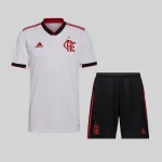 Flamengo 2022 Away Kids Jersey And Shorts Kit