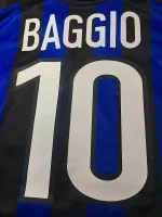 Inter Milan 1998/99 Home Baggio Long Sleeves Retro Jersey