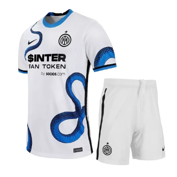 Inter Milan 2021/22 Away Kids Jersey And Shorts Kit