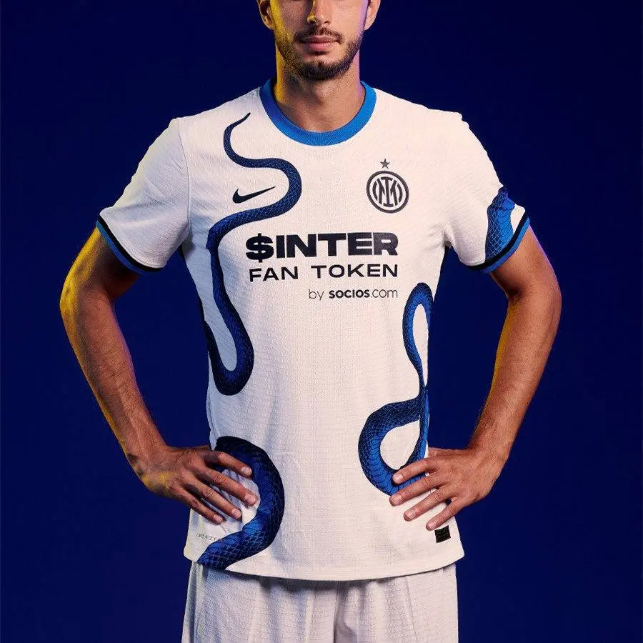 Inter Milan 2021/22 Away Player Version Jersey