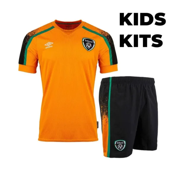 Ireland 2022 Away Kids Jersey And Shorts Kit