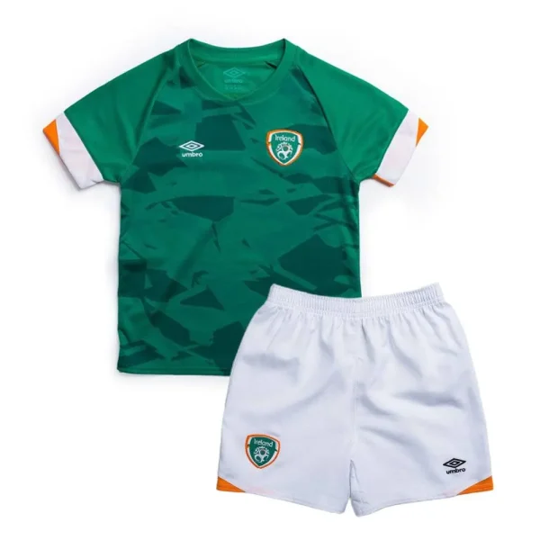 Ireland 2022 Home Kids Jersey And Shorts Kit