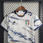 Italy 2023/24 Away Kids Jersey And Shorts Kit