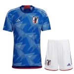 Japan 2022/23 Home Kids Jersey And Shorts Kit
