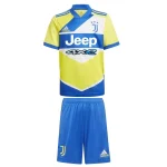Juventus 2021/22 Third Kids Jersey And Shorts Kit