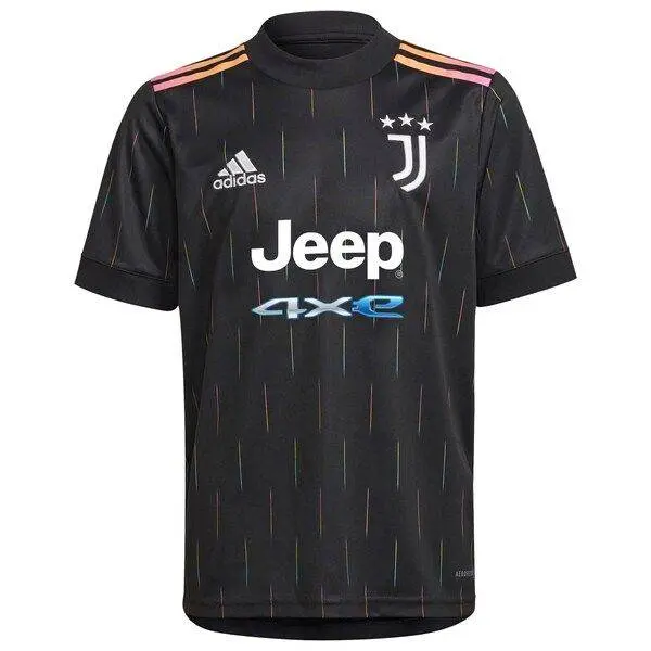 Juventus Adidas 2021/22 Away Replica Jersey - Black