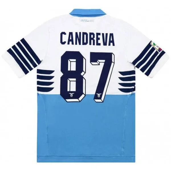 Lazio 2014-2015 Home 115 Years Candreva Retro Jersey