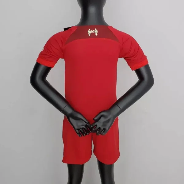 Liverpool 2022/23 Home Kids Jersey And Shorts Kit