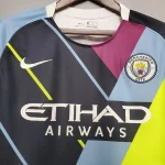 Manchester City 2019/20 Pre-Match Training Jersey Blue