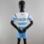 Manchester City 2022/23 Anniversary Kids Jersey And Shorts Kit