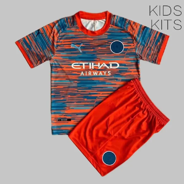 Manchester City 2022/23 Concept Kids Jersey And Shorts Kit
