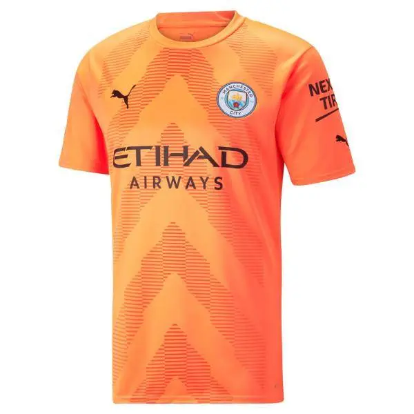 Manchester City 2022/23 Goalkeeper Jersey Orange