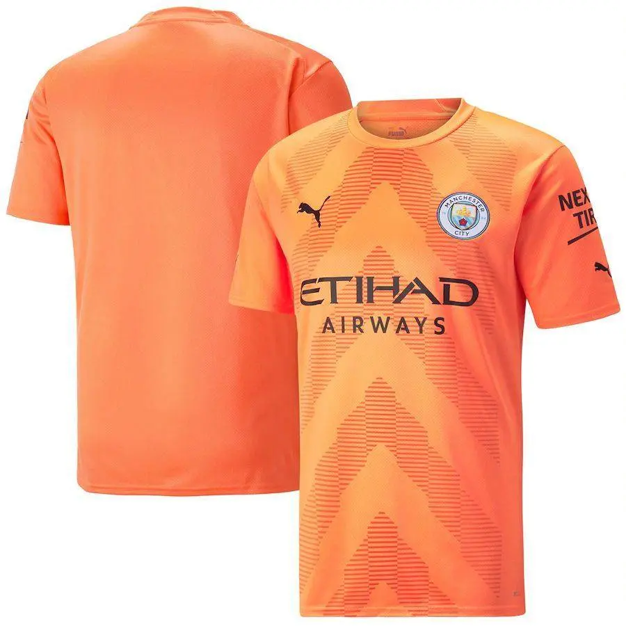 Manchester City 2022/23 Goalkeeper Player Version Jersey