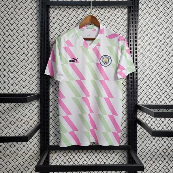 Manchester City 2023/24 White Pre-Match Training Jersey
