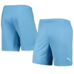 Manchester City Puma Away Drycell Replica Shorts - Light Blue