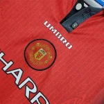 Manchester United 1996 Home Long Sleeve Retro Jersey