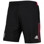 Manchester United Adidas Aeroready Training Shorts - Black
