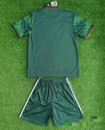 Mexico 2021 Home Kids Jersey And Shorts Kit  - Green