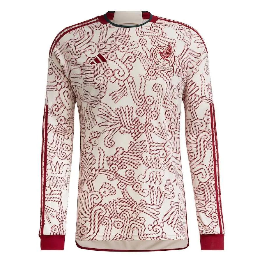 Mexico 2022 World Cup Long Sleeve Away Jersey