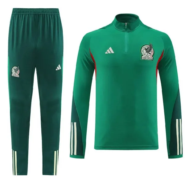 Mexico 2022-23 Jacket Tracksuit Green