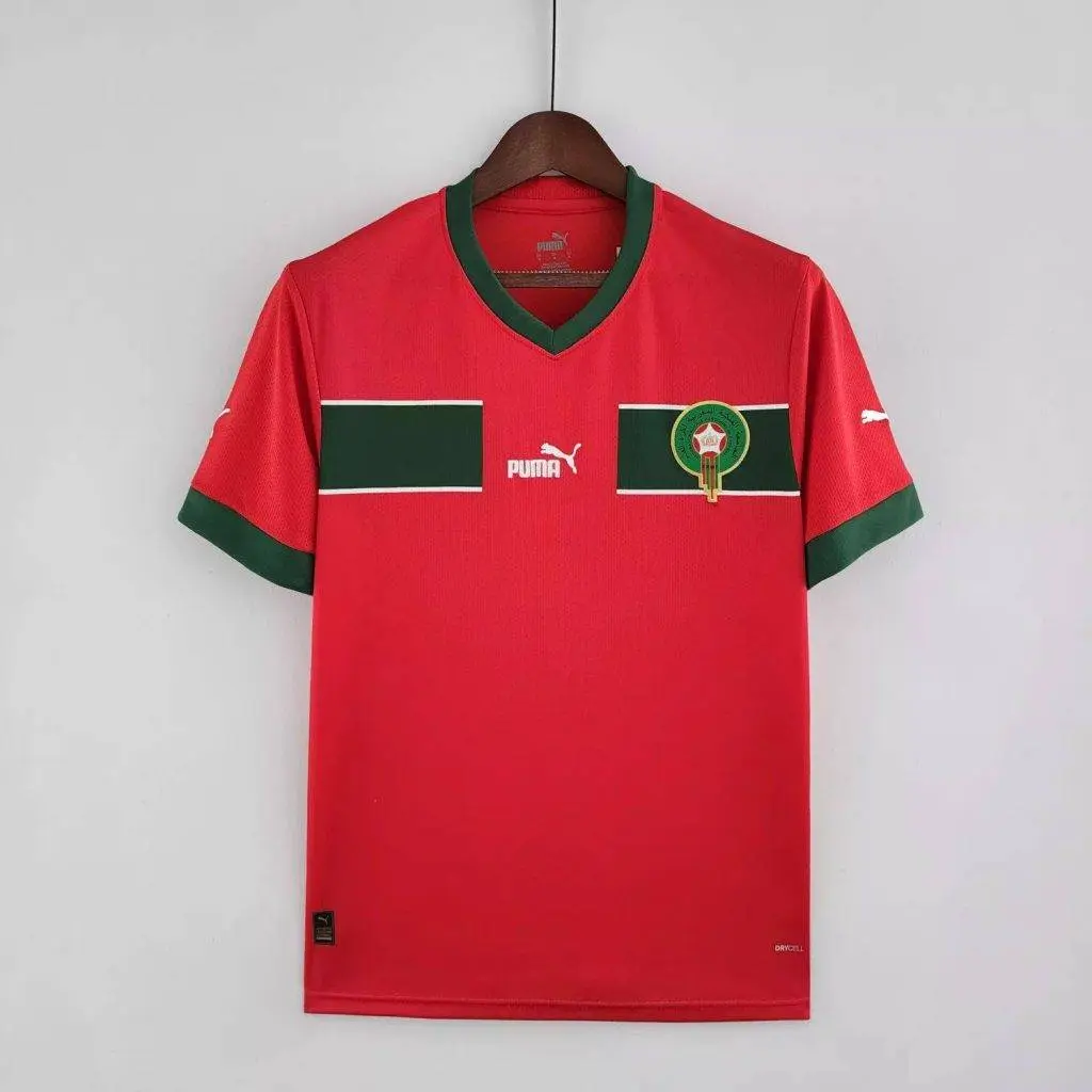 Morocco 2022 World Cup Home Jersey