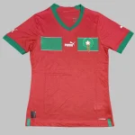 Morocco 2022 World Cup Home Player Version Jersey