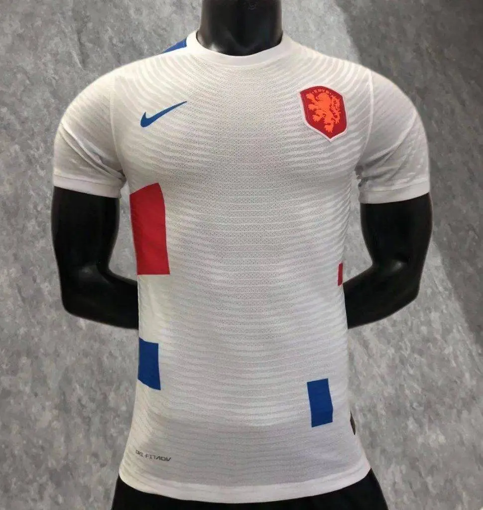 Netherlands 2022 Away Player Version Jersey