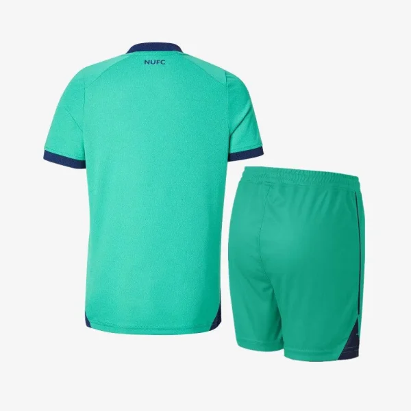 Newcastle United 2021/22 Third Goalkeeper Kids Jersey And Shorts Kit