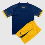 Newcastle United 2022/23 Away Kids Jersey And Shorts Kit