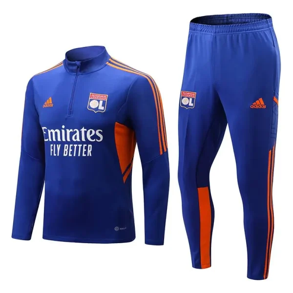 Olympique Lyonnais 2022-23 Half-zip Tracksuit