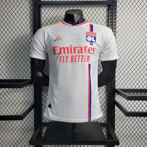 Olympique Lyonnais 2023/24 Home Player Version Jersey