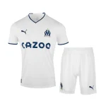 Olympique Marseille 2022/23 Home Kids Jersey And Shorts Kit