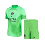 Paris Saint-Germain 2022/23 Goalkeeper Kids Jersey And Shorts Kit