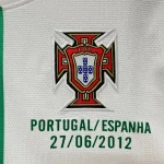 Portugal 2012 Euro Cup Away Long Sleeves Retro Jersey